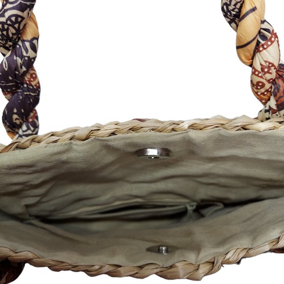 Sun 'N' Sand Straw & Fabric Bag - Picture 9 of 10